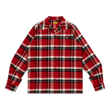 Human Made Flannel Check Shirt 'Red'