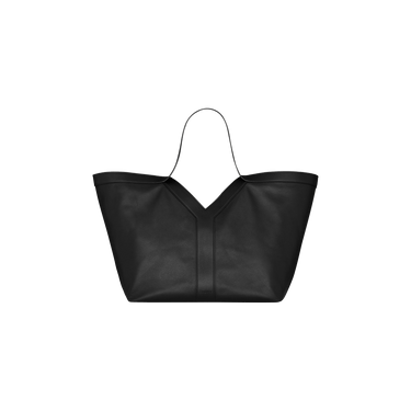 Saint Laurent Y Tote In Leather 'Nero'