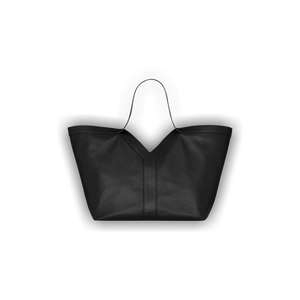 Saint Laurent Y Tote In Leather 'Nero'
