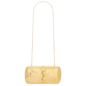 Saint Laurent Evening Clutch In Metal 'Papillon'