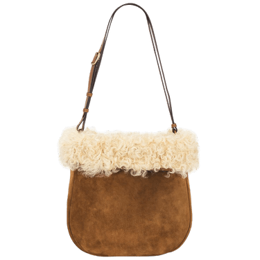Saint Laurent Roady Shoulder Bag 'Caramel Cognac/Beige'