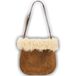 Saint Laurent Roady Shoulder Bag 'Caramel Cognac/Beige'