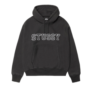 Stussy Felt Applique Hoodie 'Black'