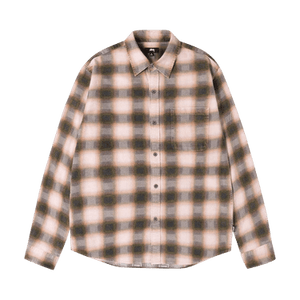 Stussy June Plaid Shirt 'Rose'