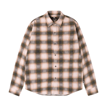 Stussy June Plaid Shirt 'Rose'
