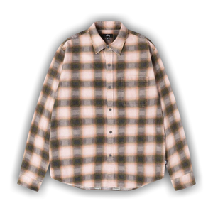 Stussy June Plaid Shirt 'Rose'