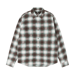 Stussy June Plaid Shirt 'Bone'