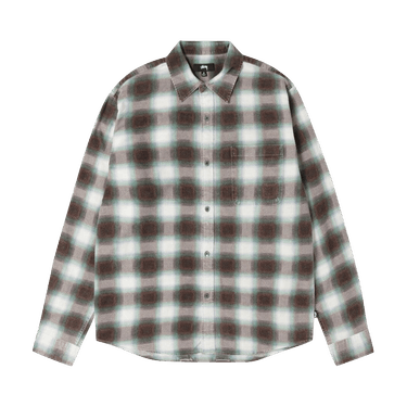 Stussy June Plaid Shirt 'Bone'