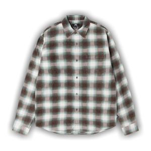 Stussy June Plaid Shirt 'Bone'