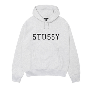 Stussy Felt Applique Hoodie 'Ash Heather'