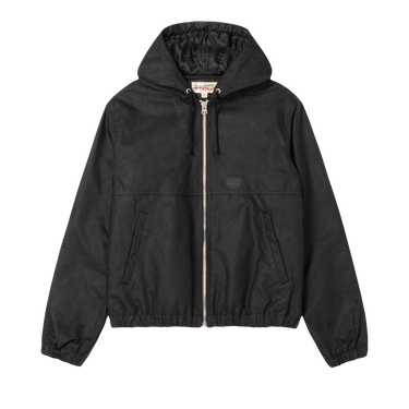 Stussy Waxed Cotton Work Jacket 'Black'