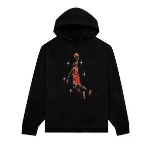Air Jordan Essentials Graphic Fleece Hoodie 'Black'