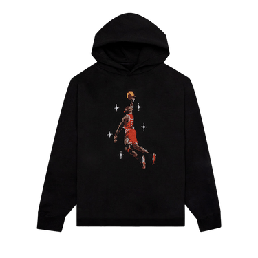 Air Jordan Essentials Graphic Fleece Hoodie 'Black'