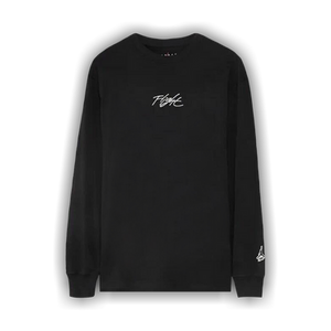 Air Jordan Flight Essentials Long Sleeve Tee 'Black'