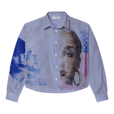 Vale Forever Freedom Button Up 'Stripped/Blue'