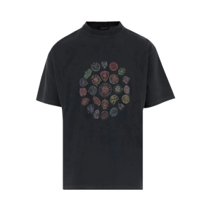 Balenciaga Medium Fit T-Shirt 'Faded Washed Black'