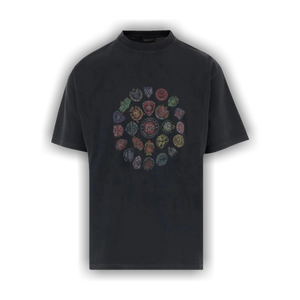 Balenciaga Medium Fit T-Shirt 'Faded Washed Black'