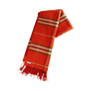Burberry Solid To Gc Scarf 'Tomato Red'