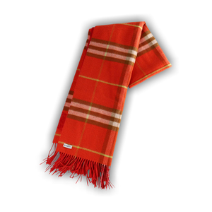 Burberry Solid To Gc Scarf 'Tomato Red'