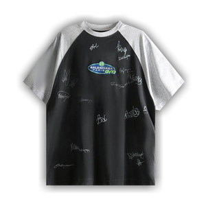 Balenciaga Raglan Oversized T-Shirt 'Faded Washed Black'