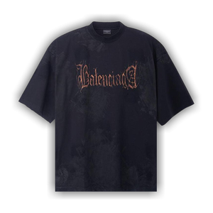 Balenciaga Metal Oversized T-Shirt 'Black'