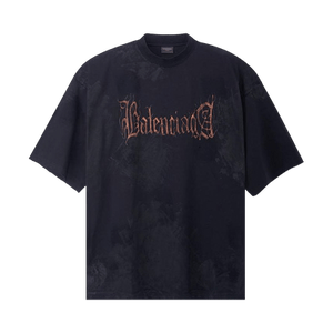 Balenciaga Metal Oversized T-Shirt 'Black'