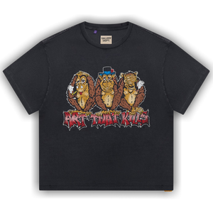 Gallery Dept. See No Evil Tee 'Vintage Black'