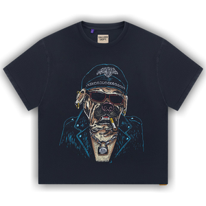 Gallery Dept. Oct Biker Dog Tee 'Vintage Black'