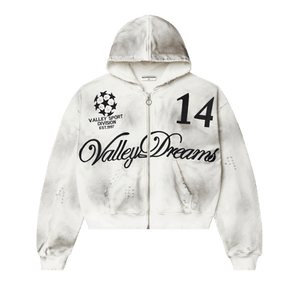 Vale Forever Oreo 14 Zip Up Hoodie 'Dest/Smoke'