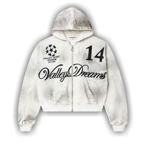 Vale Forever Oreo 14 Zip Up Hoodie 'Dest/Smoke'