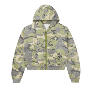 Vale Forever Crystal Camo Work Jacket 'Green/Camo'