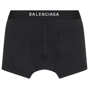 Balenciaga Cut Off Brief Skirt 'Faded Washed Black'