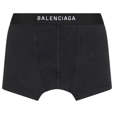 Balenciaga Cut Off Brief Skirt 'Faded Washed Black'