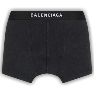 Balenciaga Cut Off Brief Skirt 'Faded Washed Black'