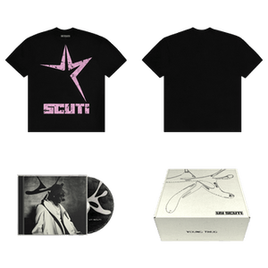 Sp5der Pink Star Tee Box Set 'Black'