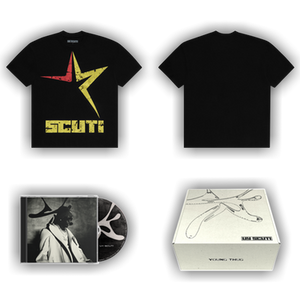 Sp5der Red Yellow Star Tee Box Set 'Black'