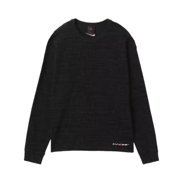 Air Jordan x Awake NY Thermal Shirt 'Black/Black/White/University Red'