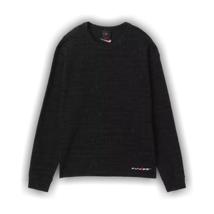 Air Jordan x Awake NY Thermal Shirt 'Black/Black/White/University Red'
