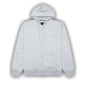 Air Jordan Brooklyn Full-Zip Hoodie 'Grey Heather/White'