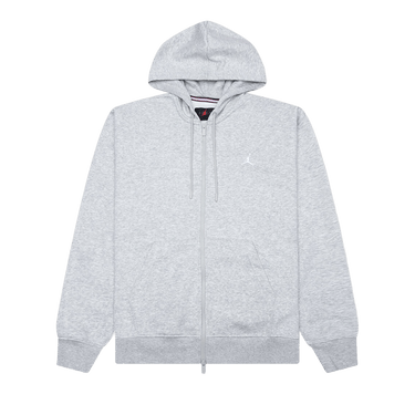 Air Jordan Brooklyn Full-Zip Hoodie 'Grey Heather/White'