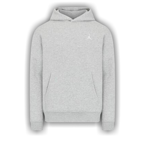 Air Jordan Brooklyn Pullover Hoodie 'Grey Heather/White'