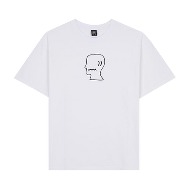 Brain Dead Logohead Tee 'White'