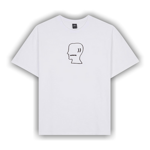 Brain Dead Logohead Tee 'White'