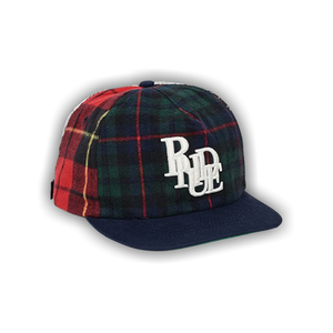 Rhude Multi Flannel Scramble Hat 'Multi/White'