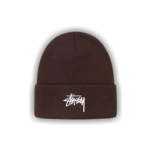 Stussy Stock Cuff Beanie 'Cocoa'