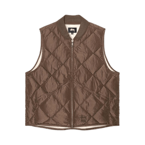 Stussy Insulated Vest 'Brown'