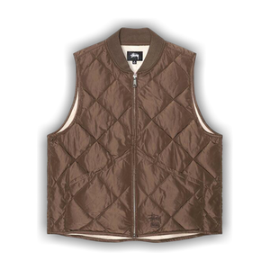Stussy Insulated Vest 'Brown'