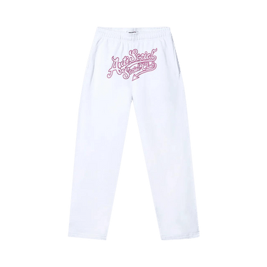 Anti Social Social Club Script Club Sweatpants 'White'