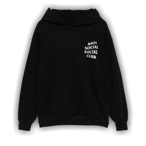 Anti Social Social Club Get Weird Hologram Hoodie 'Black'