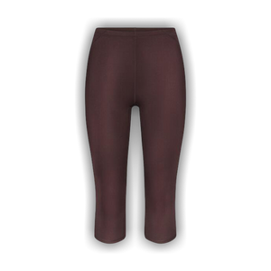 NikeSKIMS Shine Drawcord Crop 17" Legging 'Dark Sepia'